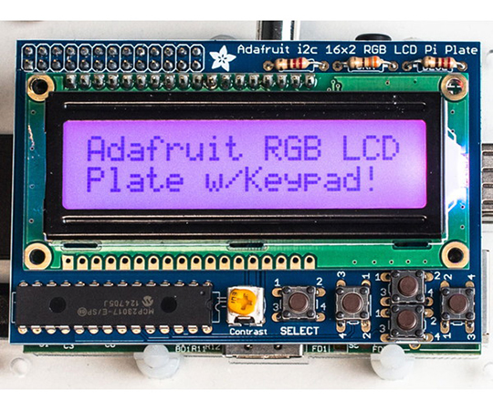Raspberry Pi用LCDキット 1109