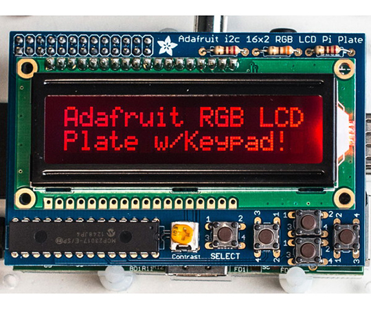 Raspberry Pi用LCDキット 1110