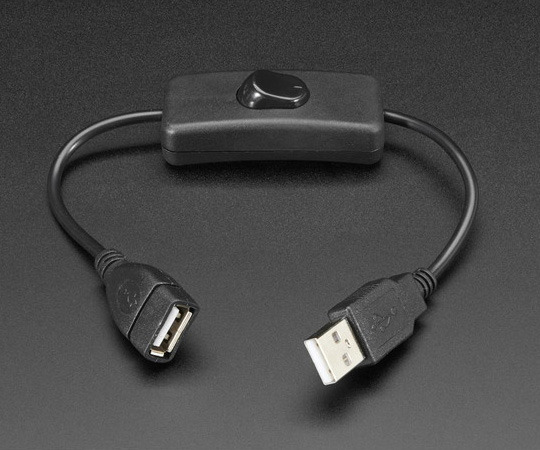 スイッチ付き電源用USBケーブル 1620