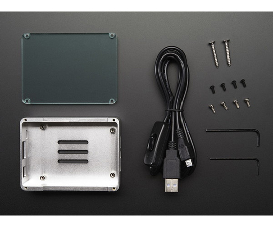 Anidees BeagleBoneBlack Case - Silver 2628