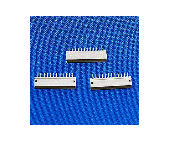 プリント基板用コネクターベース付ピン/トップ型12極（10個入り）