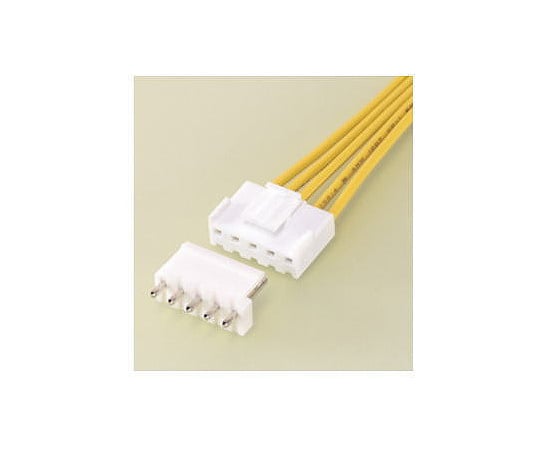 ナイロンコネクター　4mm（3.96mm）ピッチ　ベース付ポストサイド型　5ピン（5個入）