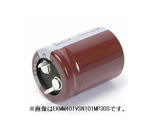 63-3092-33 アルミ電解コンデンサー 基板自立形 200V 330μF（105℃品） EKMM201VSN331MQ25S 【AXEL】  アズワン