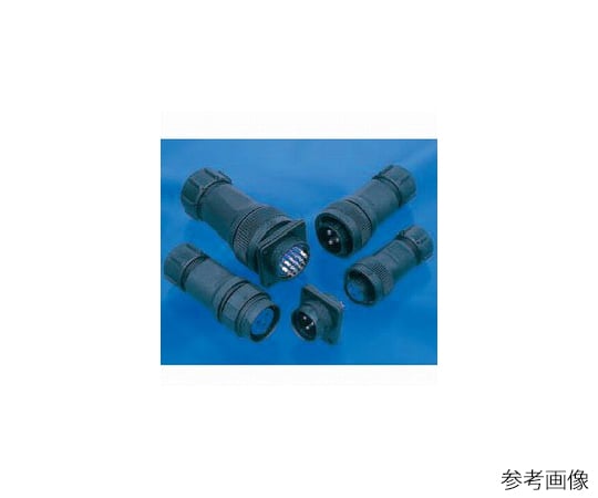NRW丸型防水コネクター（アダプター・シェルΦ20・3極）