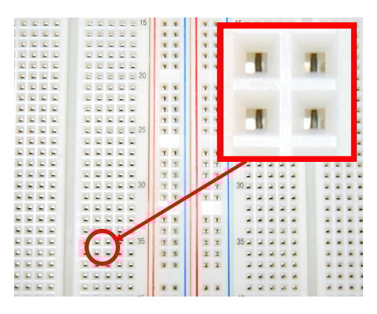 63-3102-63　ブレッドボード（EIC104J） 0165-41-4-1040