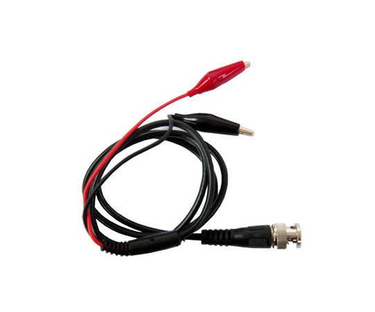 同軸ケーブル　BNC⇔ミノムシクリップ（2極）