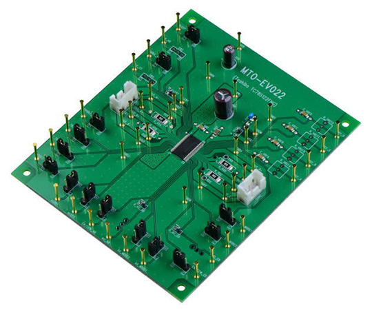 ステッピングモータドライバIC（TC78S122FNG）評価基板