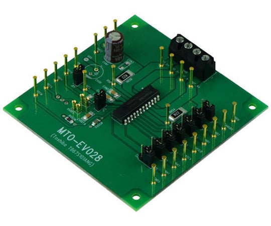 ステッピングモータドライバIC（TB67S101ANG）評価基板