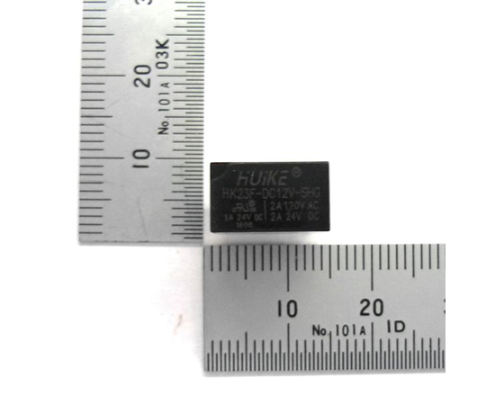 63-3126-33 12V小型リレー　接点容量：2A GB-RLY-1C12V-CC1A