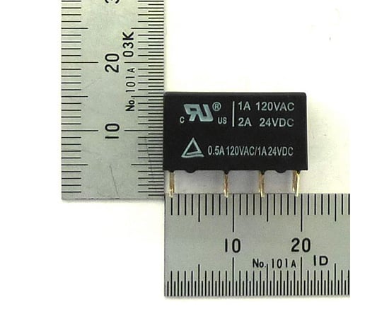 63-3126-44 9V小型リレー　接点容量：2A　2回路C接点 GB-RLY-2C9V-CC2A