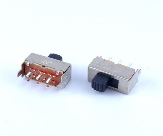 スライドスイッチ　2回路2接点　GB-SSW-DPDT-PIN-G
