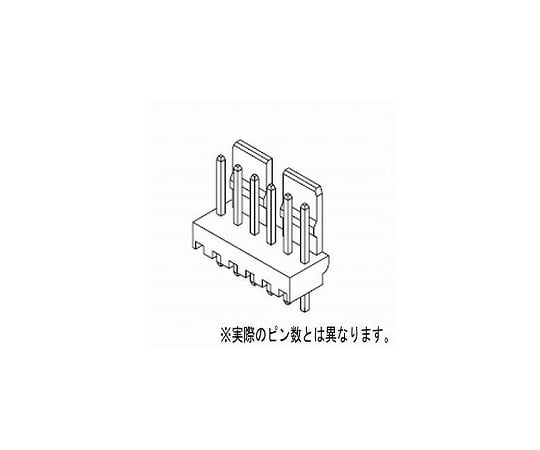 2.5mmピッチ電線対基板用ウエハーストレートタイプ極数3（10個入）