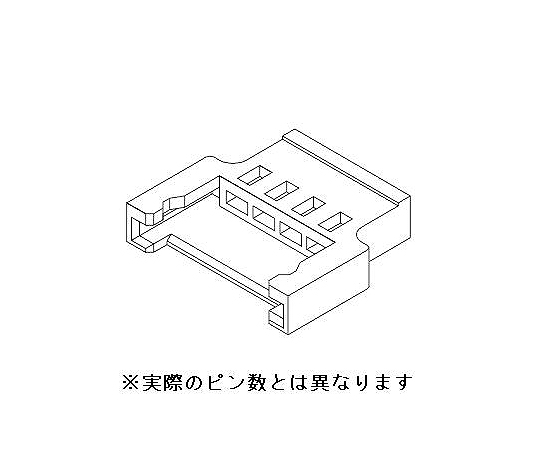 2.0mmピッチ　中継用プラグハウジング　極数2（10個入）