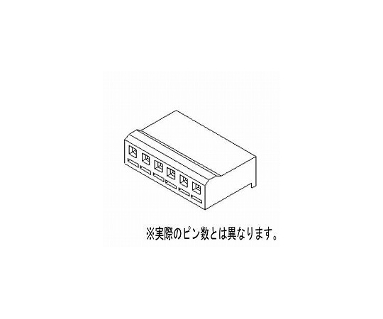 3.96mmピッチ電線対基板用ハウジング極数4（10個入）