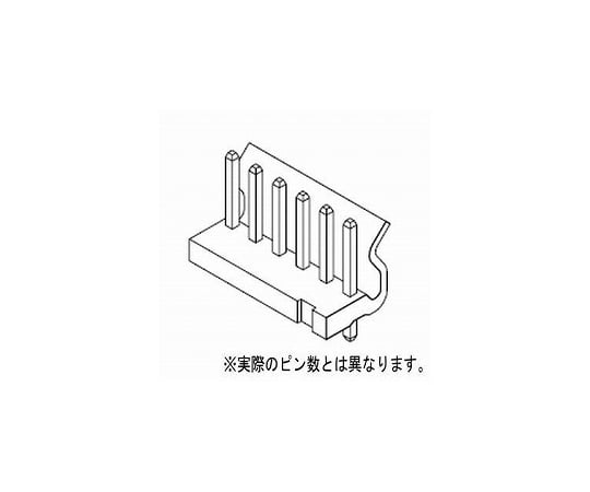 3.96mmピッチ電線対基板用ウエハーストレートタイプ極数3（10個入）