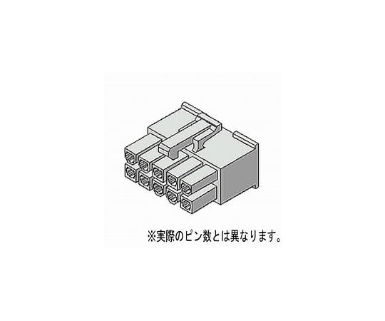 4.2mmピッチ　ニューミニフィットリセプタクルハウジング　極数6（10個入）