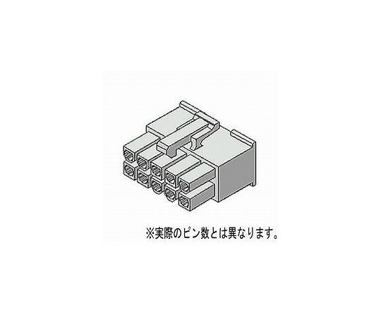 4.2mmピッチ　ニューミニフィットリセプタクルハウジング　極数8（10個入）