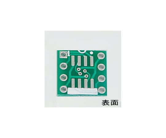 8PINSOIC（1.27mmピッチ）＆MSOP（0.65mmピッチ）→DIP変換基板（10個入り）　MSOIC&MSOP-DIPD-8*10