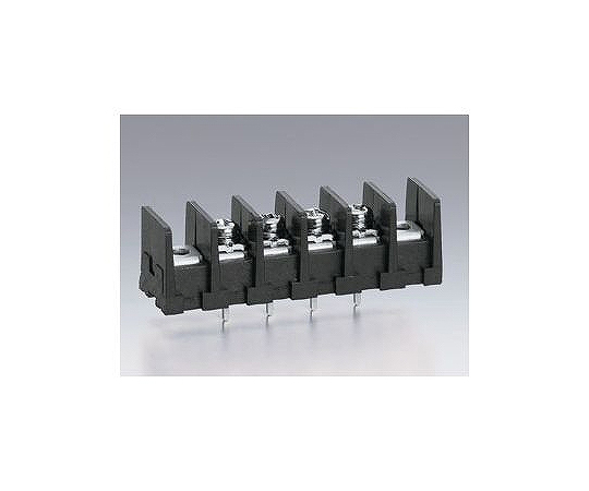 貫通型端子台　プリント基板用　角座金付ネジ　4極