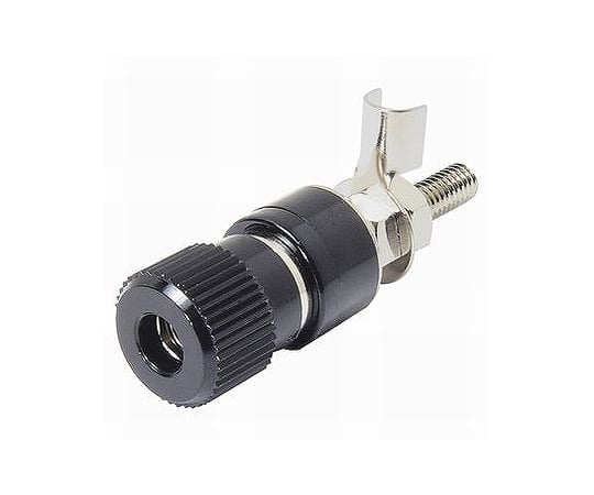 絶縁ターミナル　3.8mm　取付孔Φ8.7mm　黒