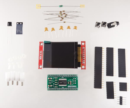 ［取扱停止］ラズパイ用ハイレゾオーディオDACボード（部品セット）　ADRPM1801K