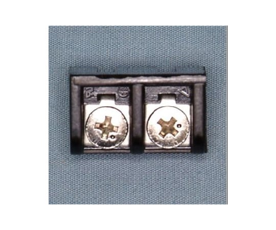 貫通型端子台　縦型　プリント基板用　250V-6A　2極