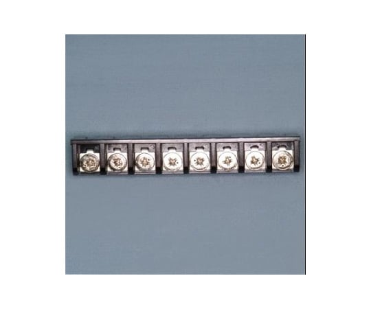 貫通型端子台　縦型　プリント基板用　250V-6A　8極