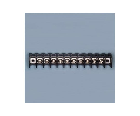 63-3159-99 貫通型端子台 プリント基板用 250V-10A セムスネジ 10極 ML-40-S1BXS-10P