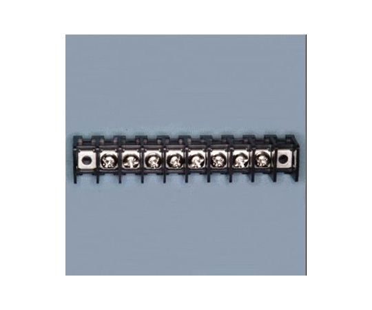 貫通型端子台　プリント基板用　250V-10A　セムスネジ　8極