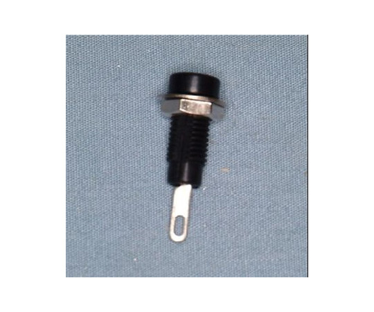 チップジャック　パネル取付　黒