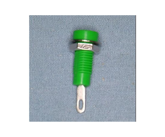 チップジャック　パネル取付　緑