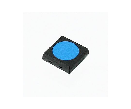 角形タクティルスイッチ　青　OFF-（ON）