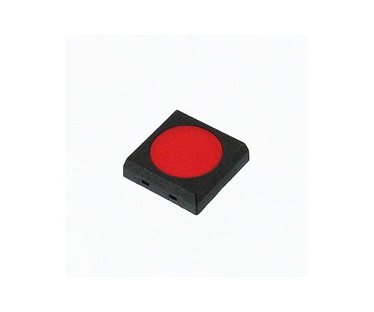 角形タクティルスイッチ　赤　OFF-（ON）