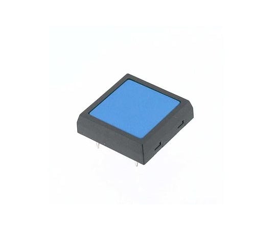 角形タクティルスイッチ　青　OFF-（ON）