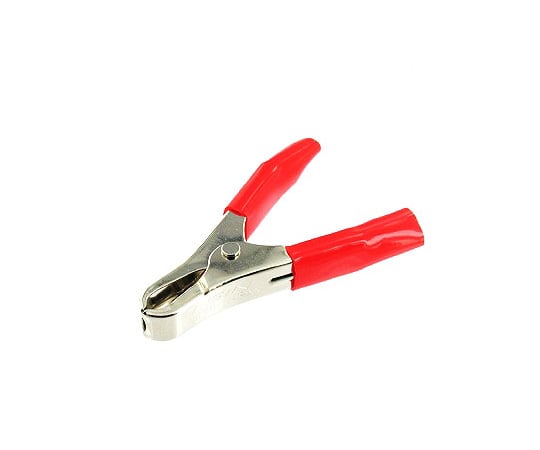 ヒッポークリップ　赤　鉄　定格30A　はんだ付け