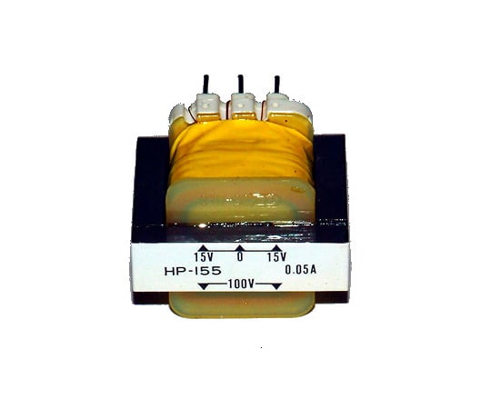 63-3180-59 トランス 単相：複巻 1次：100V 2次：15V 50mA
