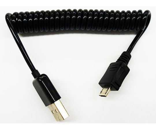 カールコードmicroUSBケーブル