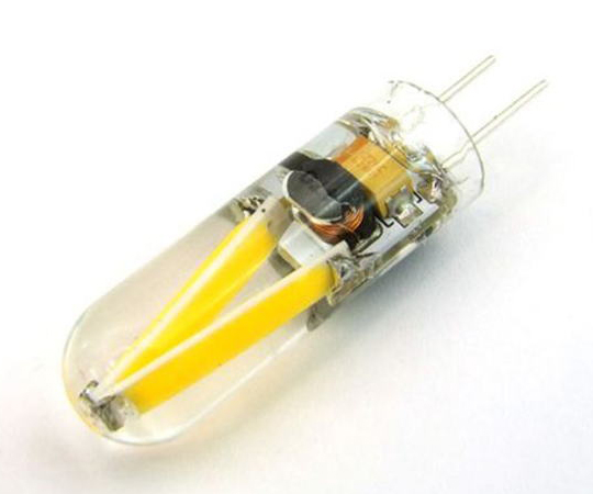 電球色のフィラメントLEDモジュール