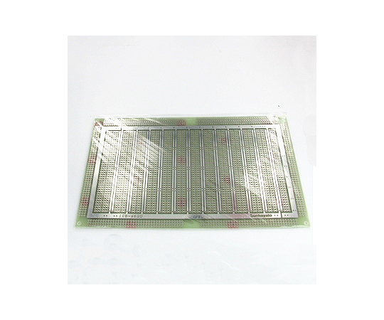 ユニバーサル基板　片面　ガラスエポキシ　232×137mm