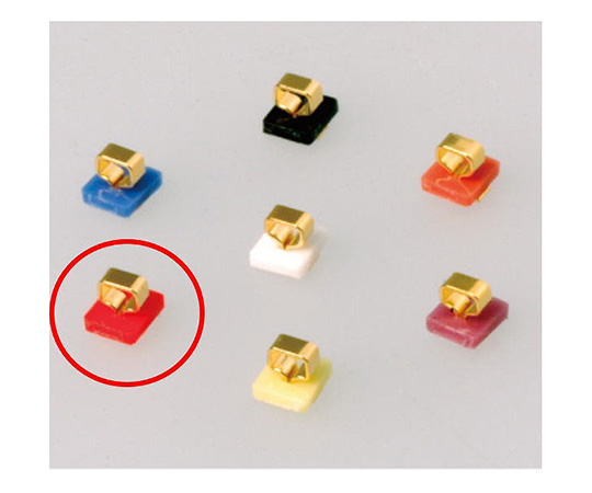 表面実装型カラーチェック端子　赤　（20個入り）