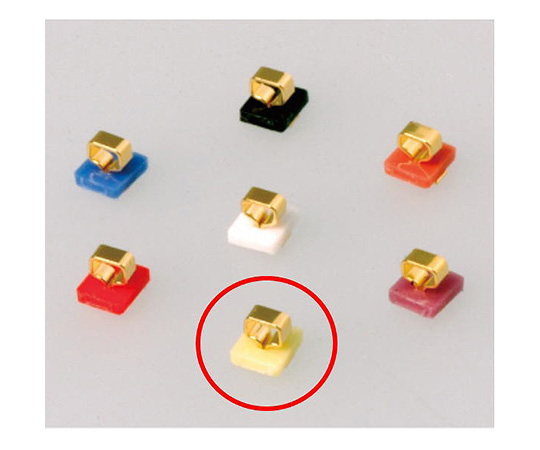 表面実装型カラーチェック端子　黄　（20個入り）