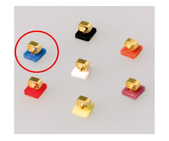 表面実装型カラーチェック端子　青　（20個入り）