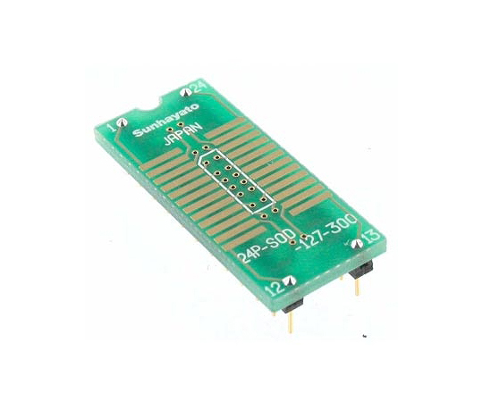 パッケージ変換アダプター　SOP24ピン→2.54ピッチ