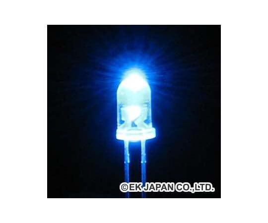 高輝度LED（青色・5mm・5個入）