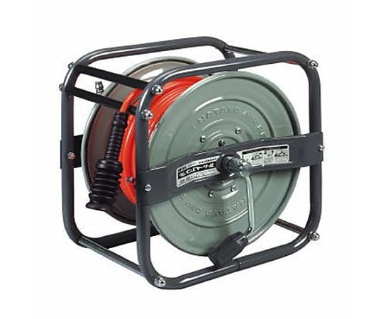 8.5㎜x28m エアーホースリール(ｳﾚﾀﾝ製)