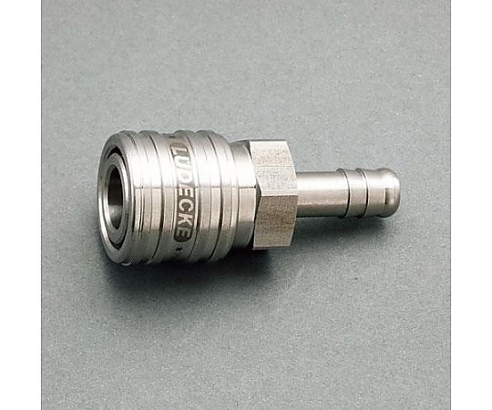 63-3199-41 6mm タケノコ型ソケット（ステンレス製/ワンプッシュ