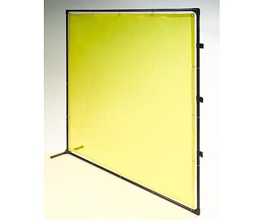 2000x2000mm 溶接作業フェンスセット(黄色)