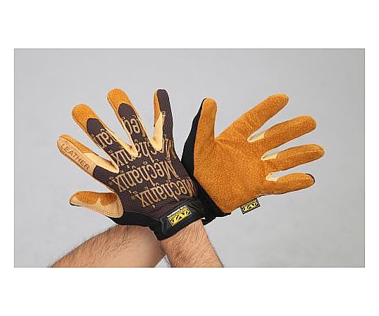 [Ｌ] メカニクスグローブ(革/ﾌﾞﾗｳﾝ)