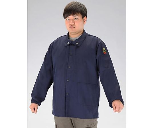 [Ｌ] 難燃ジャケット(ﾈｲﾋﾞｰ)