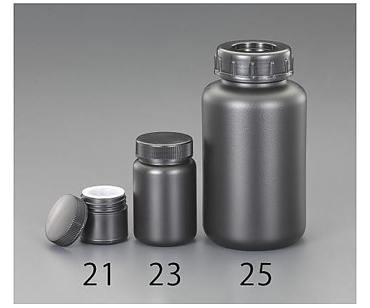φ 63x123mm/250ml 遮光型広口ポリ容器